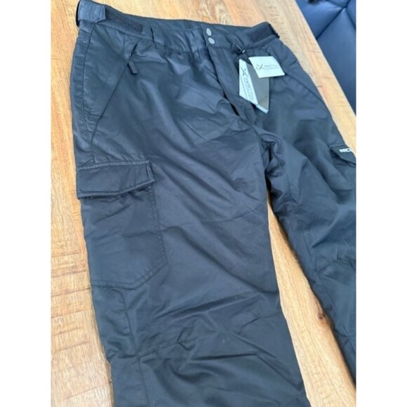 ARCTIX Black Snowsports Cargo Pants Adjustable Waist Mens Large L 1960-00-L NWT - Picture 5 of 16